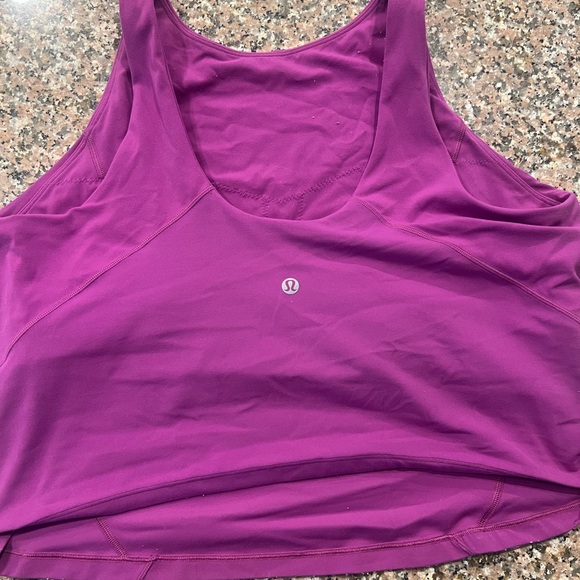 Lululemon Align Tank Vivid Plum Size 16 - Picture 3 of 4